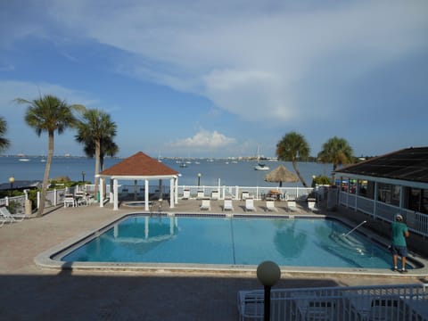Front pool and hot tub