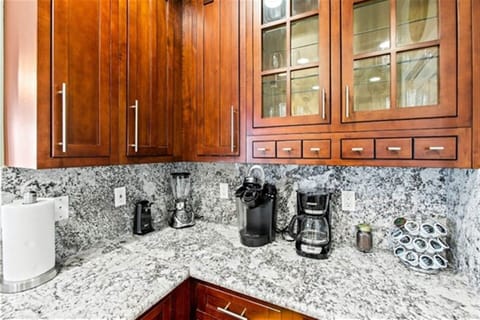 Dedicated coffee station to start your mornings right before heading to the beach.