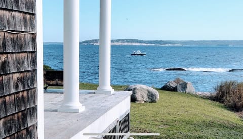 Facing east is awesome for sun, coffee, or a mojito on the Deck all day.