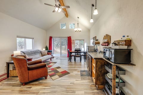 Kalispell Vacation Rental | 1BR | 1BA | 600 Sq Ft | 2 Steps to Access