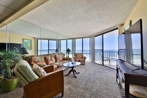 Gulf front living room