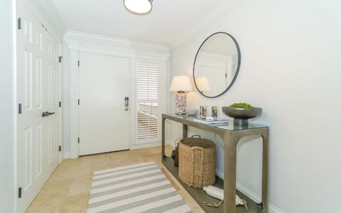 Entryway into the unit