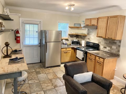 Kitchen is perfectly designed to cook a large or small meal