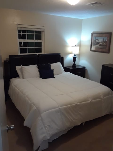 Master Bedroom with King Bed.