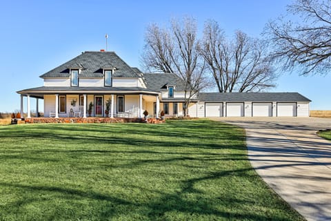 Victorian Farmhouse with wrap around porch (front)
