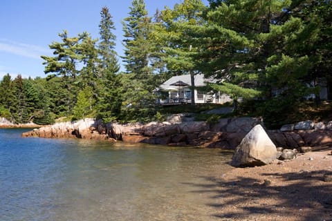 Main House from pebble beach.