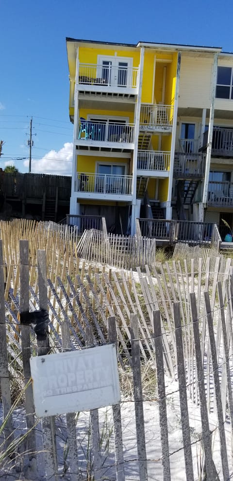 View from the beach