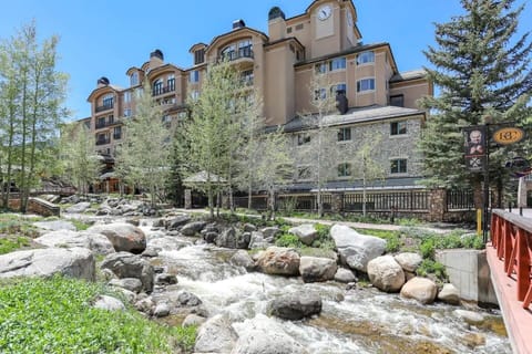 Hear the Rushing Beaver Creek right under your sliding glass door in master bdrm