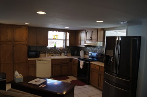 Kitchen from living room