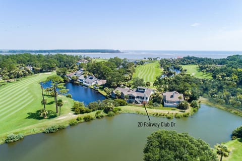 Surrounded by water views