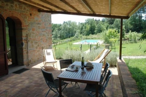 girasole terrace with pool view