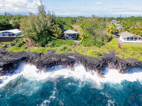 Kahikole direct ocean front in Hawaiian Paradise Park
