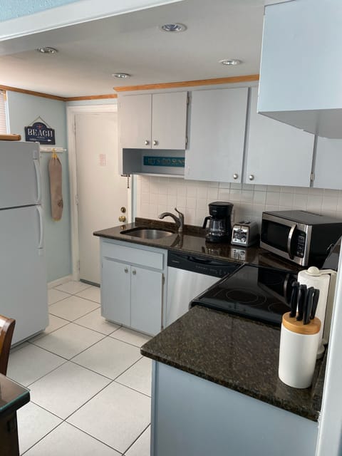 Kitchen Area with access to nearest exit for the beach