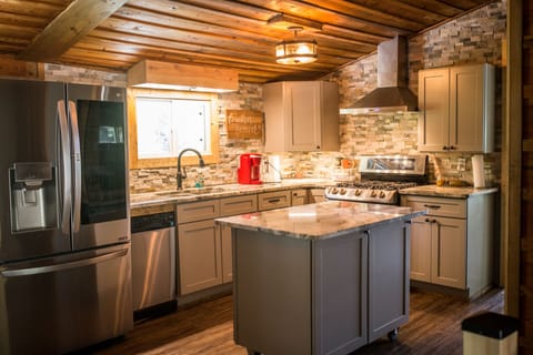 Remodeled fully stocked kitchen