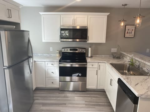 Completely remodeled kitchen