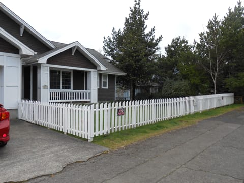 Fully fenced yard