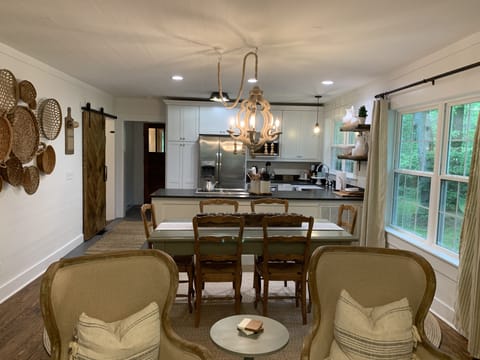 From living room looking into kitchen