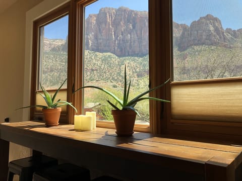 Foyer view of The Watchman peak