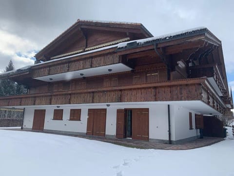the snow covered chalet (Winter 1)