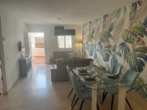 Open plan lounge and dining direct access to terrace