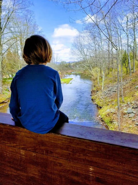 Windham Path covered walking bridge