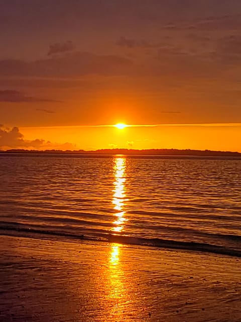 One of the beautiful sunsets at SBRC