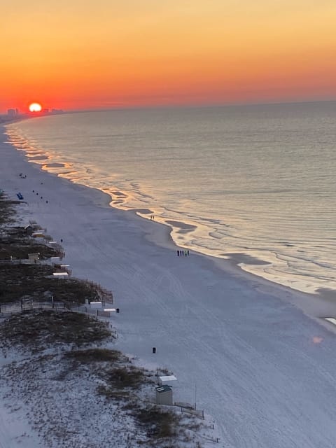 Beautiful Destin Sunrise from the balcony