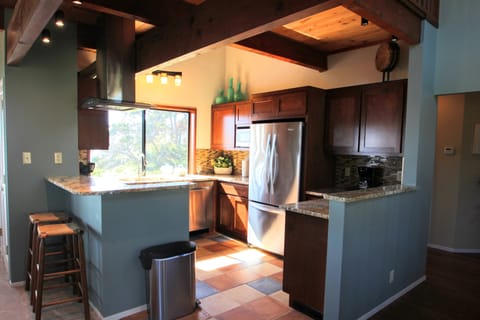 Ocean View Kitchen with Breakfast Bar