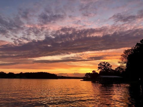 A beautiful sunset on Sunset Bay