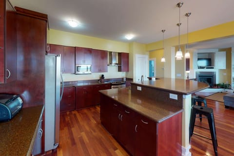 Plenty of space for cooking large meals with all the tools you need in this kitchen!