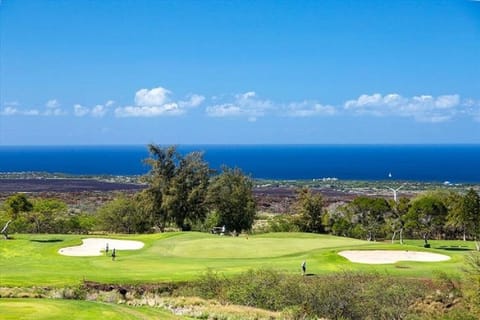 View of Kohala coast from your private lanai (balcony).