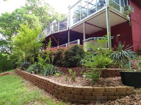 Lower Level is accessible through the lower deck at back of home. 