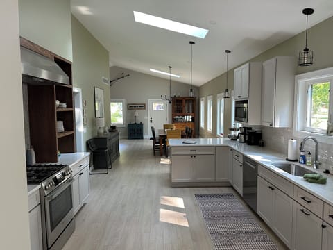 View when you enter from yard.