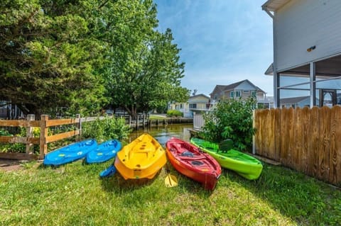 Kayaks Included! 1 tandem, 2 adult, 2 child size (life vests are also available)