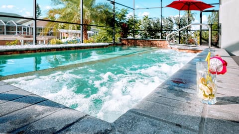 Pool & Spa on Waterfront Property 