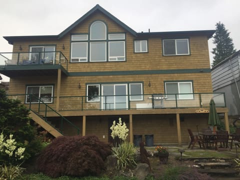 Rear of home.