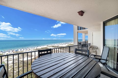 Private Balcony view overlooking the Gulf