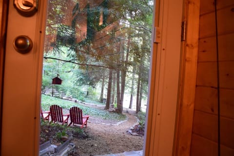 View from the living room door. 