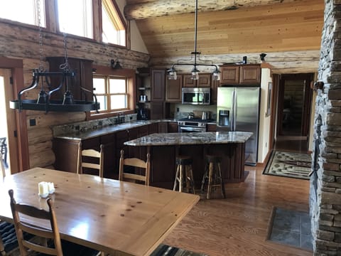Kitchen and Dining Areas at Big Dipper