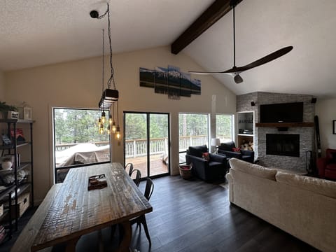 Open Living Area Upstairs