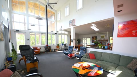Spacious Living Room with spectacular views