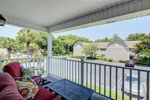 Balcony off living room
