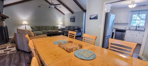 Enjoy your meals with seating area for 10