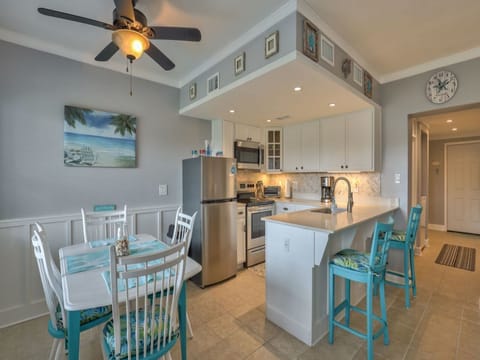Kitchen with dining area