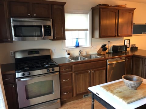 Kitchen Fully stocked for you cooking needs