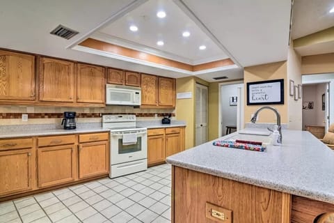 Fully stocked kitchen