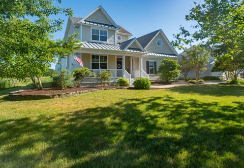 The Refuge. Near Fenwick Island, Ocean City, Bethany Beach. Front of the house.