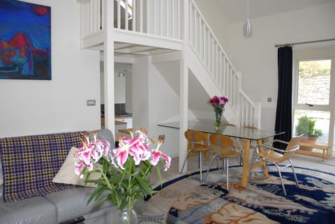 Double height sitting room