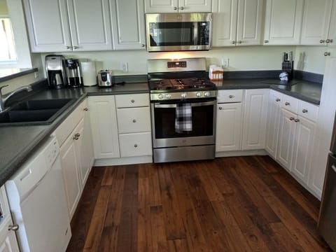 New modern appliances. 