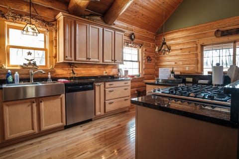 Gourmet kitchen with everything you may need to cook meals at home!